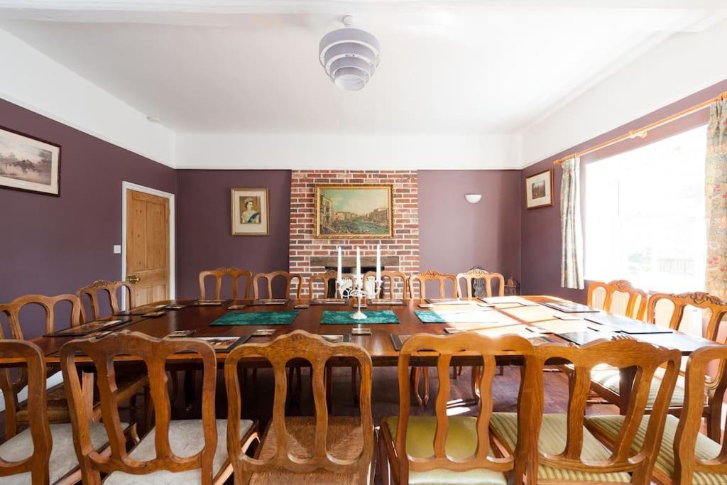 Firs Sleeps 15 Stunning Country House With Hot Tub Sudbourne Extérieur photo